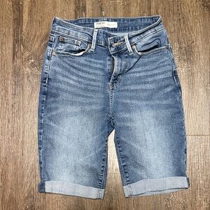 Signature by Levi Strauss Classic Blue Bermuda Shorts